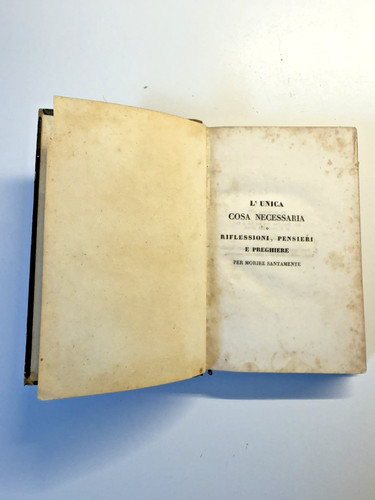 Libro antico 1838 - antico, l'unica