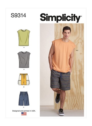 Simplicity 9314 uomo maglia - uomo, a
