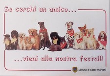 Cartolina Cani Festa Canile