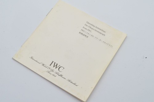 Iwc manuale istruzioni - iwc,