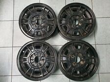 4 Cerchi in Lega Magnesio Cromodora 13x5J Fiat 124 125 Sport Spider Coupé 1971