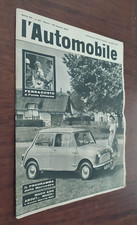 B1074 rivista L'AUTOMOBILE N° 35 agosto 1959 AUSTIN MORRIS 850