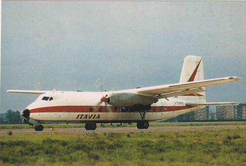 Itavia handley page herald - itavia,