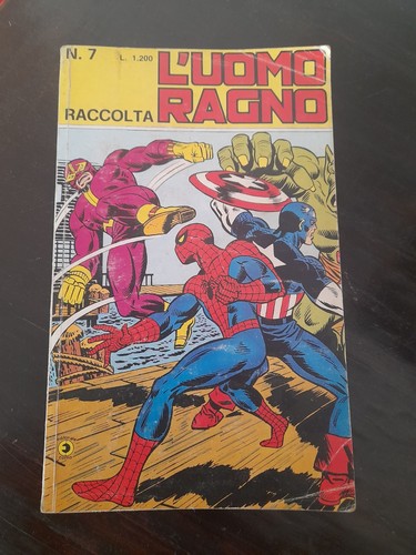 Raccolta uomo ragno - ragno, 7...(con