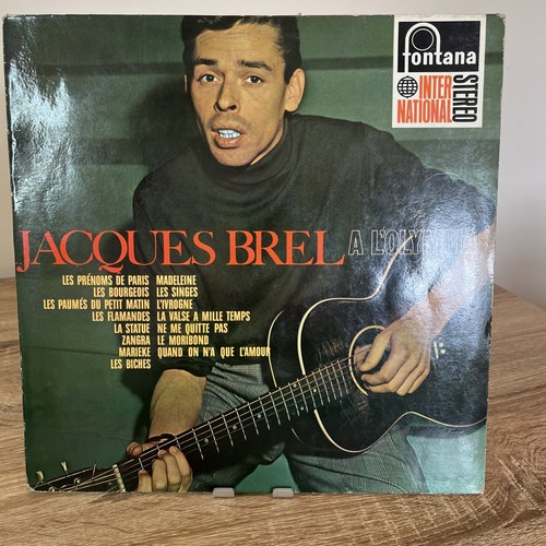 Jacques brel l olympia - jacques, a