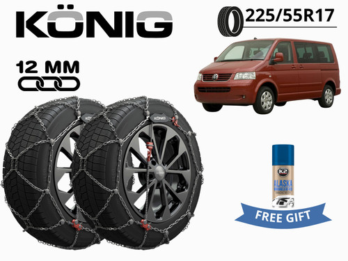 Catene neve konig 12mm - catene,