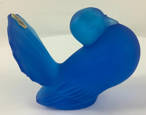 Statuina piccione colomba blu