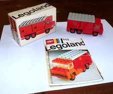 LEGO 602 LEGOLAND Fire Truck Camion dei pompieri - COMPLETO in BOX 1970