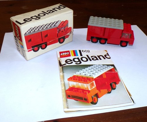 Lego 602 legoland fire truck - lego,