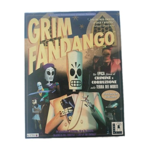 Grim fandango box italiano - grim, pc