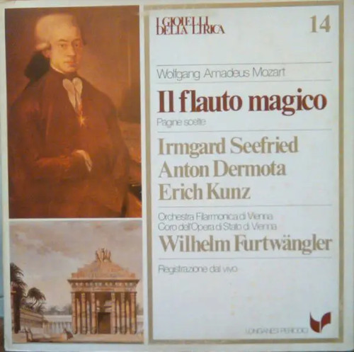Mozart flauto magico - lp,