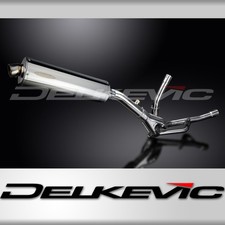 SUZUKI DL650 V-STROM 2004-2011 KIT SCARICO SILENZIATORE OVALE INOX BSAU 450mm