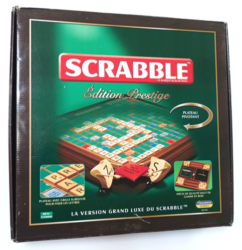 Scrabble prestige edition - edition, in
