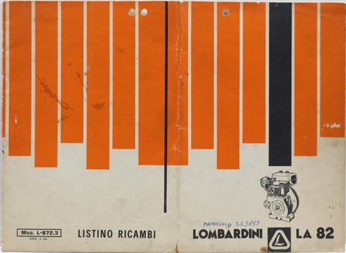 Libretto listino ricambi - listino,