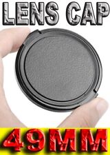 LENS CAP FRONT COVER 49MM TAPPO COPRI OBIETTIVO SNAP-ON PER SIGMA PENTAX SAMSUNG