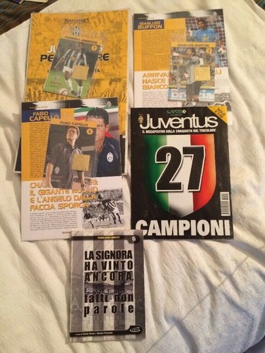 Lotto materiale juventus - lotto,