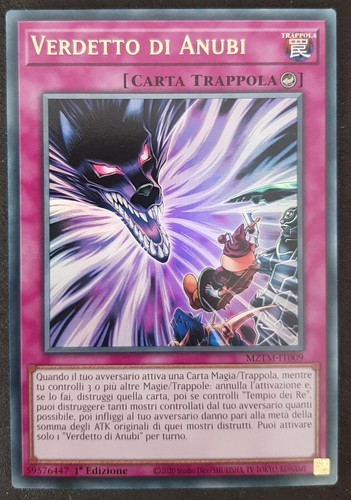 Verdetto anubi ultra rara - di,