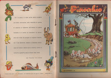 QUADERNO PINOCCHIO MAI USATO