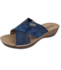 Ciabatte con zeppa da donna