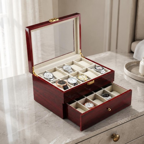 Scatola orologi cassetto - scatola,