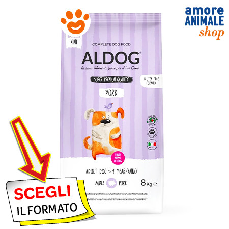 Aldog dog monoproteico - dog, maiale