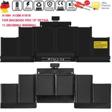 Batteria per Apple Macbook Pro Retina 15" A1398 (fine 2013-metà 2014) A1494 A1618