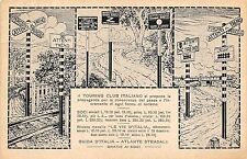 C4510) TOURING CLUB ITALIANO, FATEVI SOCI DEL TCI VG, CARTELLI STRADALI.