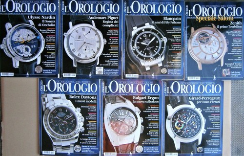Riviste orologio anno - l'orologio, 2004-