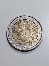 Moneda de 2 euros Italia Dante