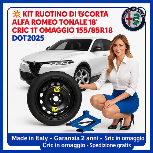 Ruotino scorta alfa - ruotino, di