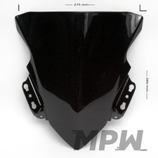 Parabrezza standard Kawasaki Ninja250 SL 15-16 nero