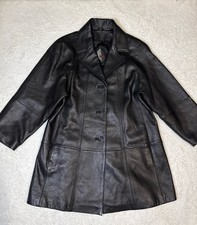 Trench cappotto pelle di