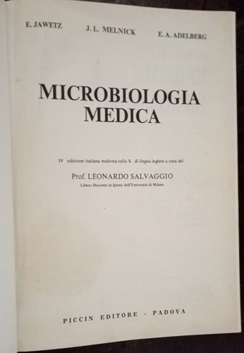Microbiologia medica e - microbiologia,