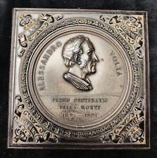 Grande Medaglia Di Alessandro Volta - 1' Centenario Della Morte 1827-1927