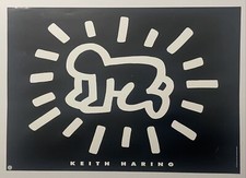 Keith Haring, baby black, 1993 , fotofolio/artpost, Original Vintage Poster