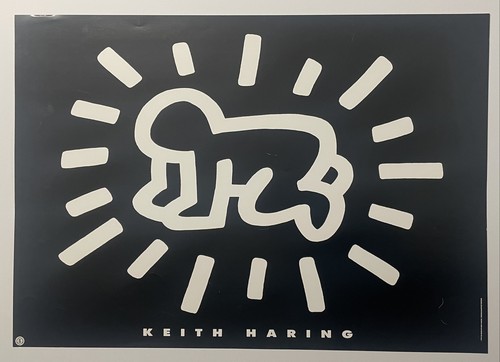 Keith haring baby black - black,, 1993