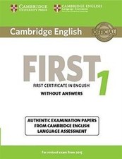 Cambridge English First 1 for