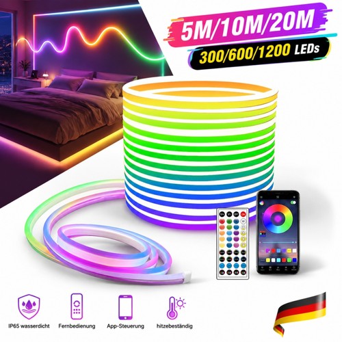 Striscia led neon 20 m - neon,