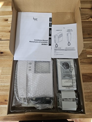 Kit videocitofono bvrkit w - bvrkit, b/w