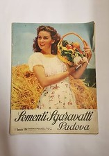 SEMENTI SGARAVATTI Saonara Padova pubblicazione semestrale n.640 1954