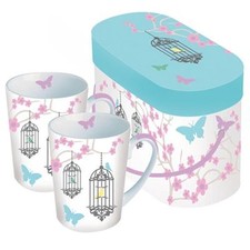 Set di 2 * porcellana * tazza