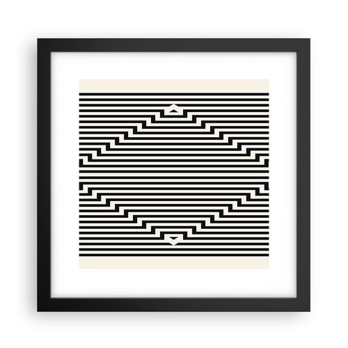 Poster 30x30cm linee - poster,