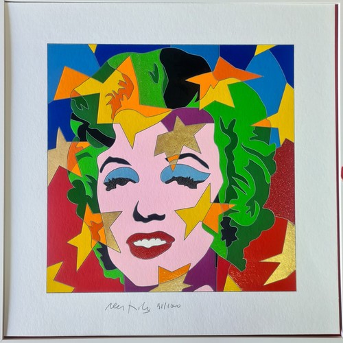 Ugo nespolo marilyn monroe - -,
