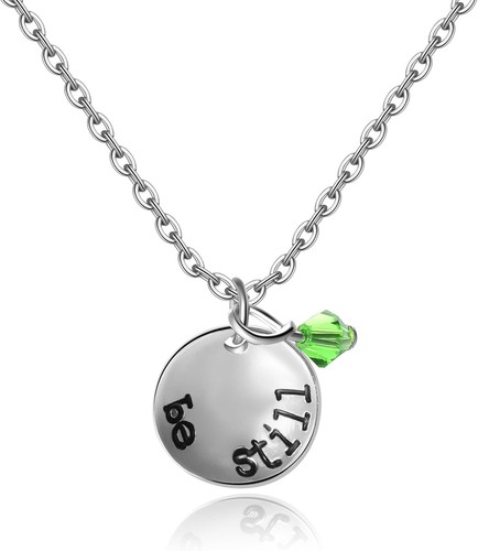 Collana stai fermo salmo - "stai, fermo"