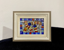 quadro moderno astratto In mosaico Di Vetro