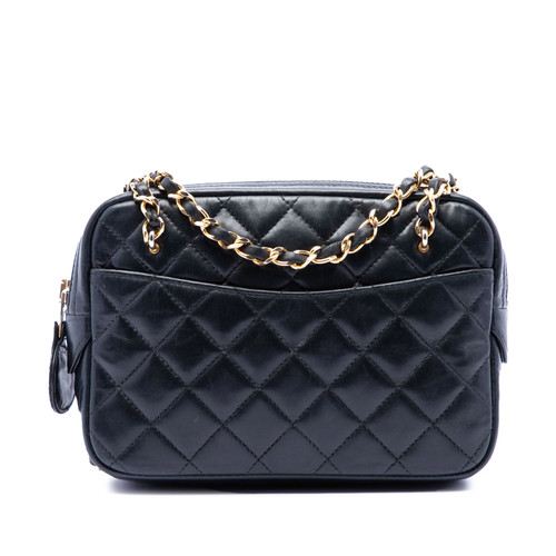Chanel mini matelassé cuir - chanel,