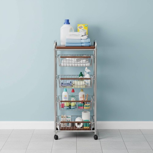 Carrello portafrutta con ruote - portafrutta,