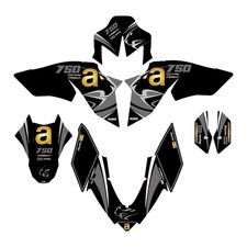 Kit Adesivi Grafiche PER Aprilia Dorsoduro Racing 750 Decalcomanie Complete