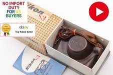 Raro!! [TOP MINT in Box] Nikon S3 RF Film Camera S.C 50mm 5cm F1.4 S Lens japan