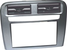 Mascherina Radio 2DIN Fiat Grande Punto Monitor Stereo Adattatore Plancia Grigio